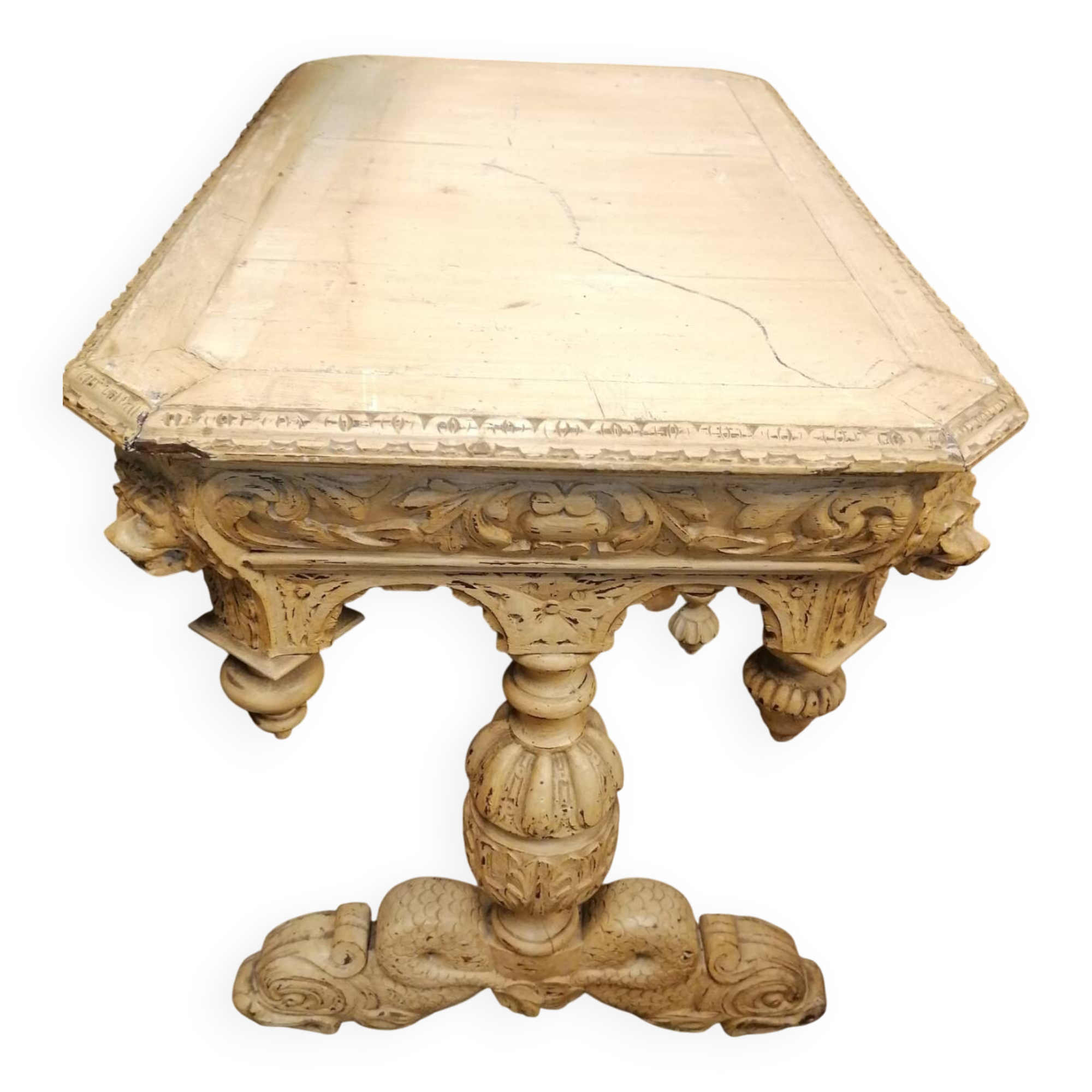 Antique entrance table - Neo-Renaissance