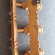 Lot vintage wall coat rack
