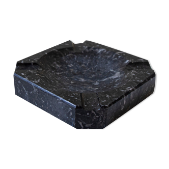 Ashtray/Black marble pocket drain