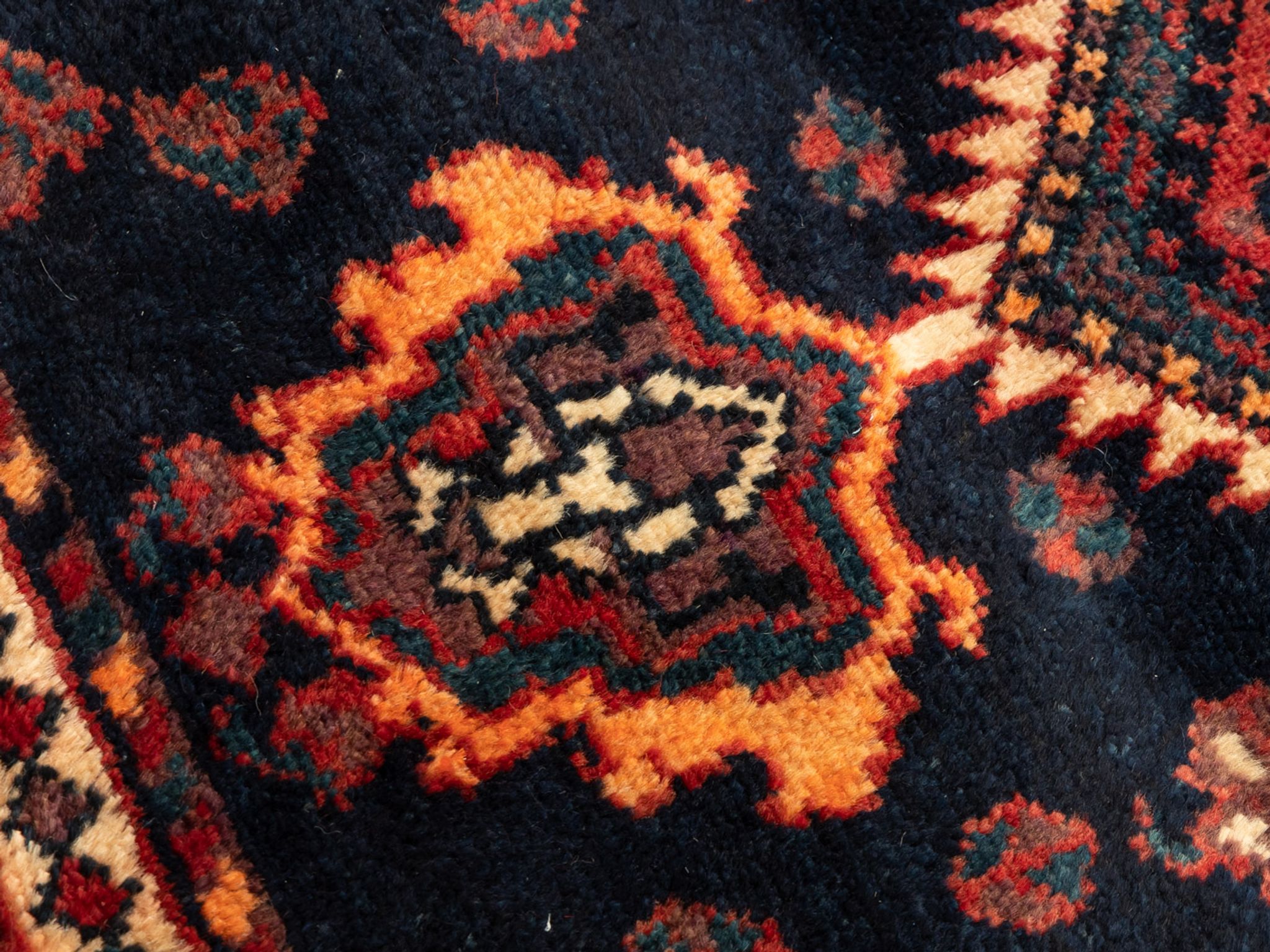 Tapis Hamadan des années 1960 143 x 326