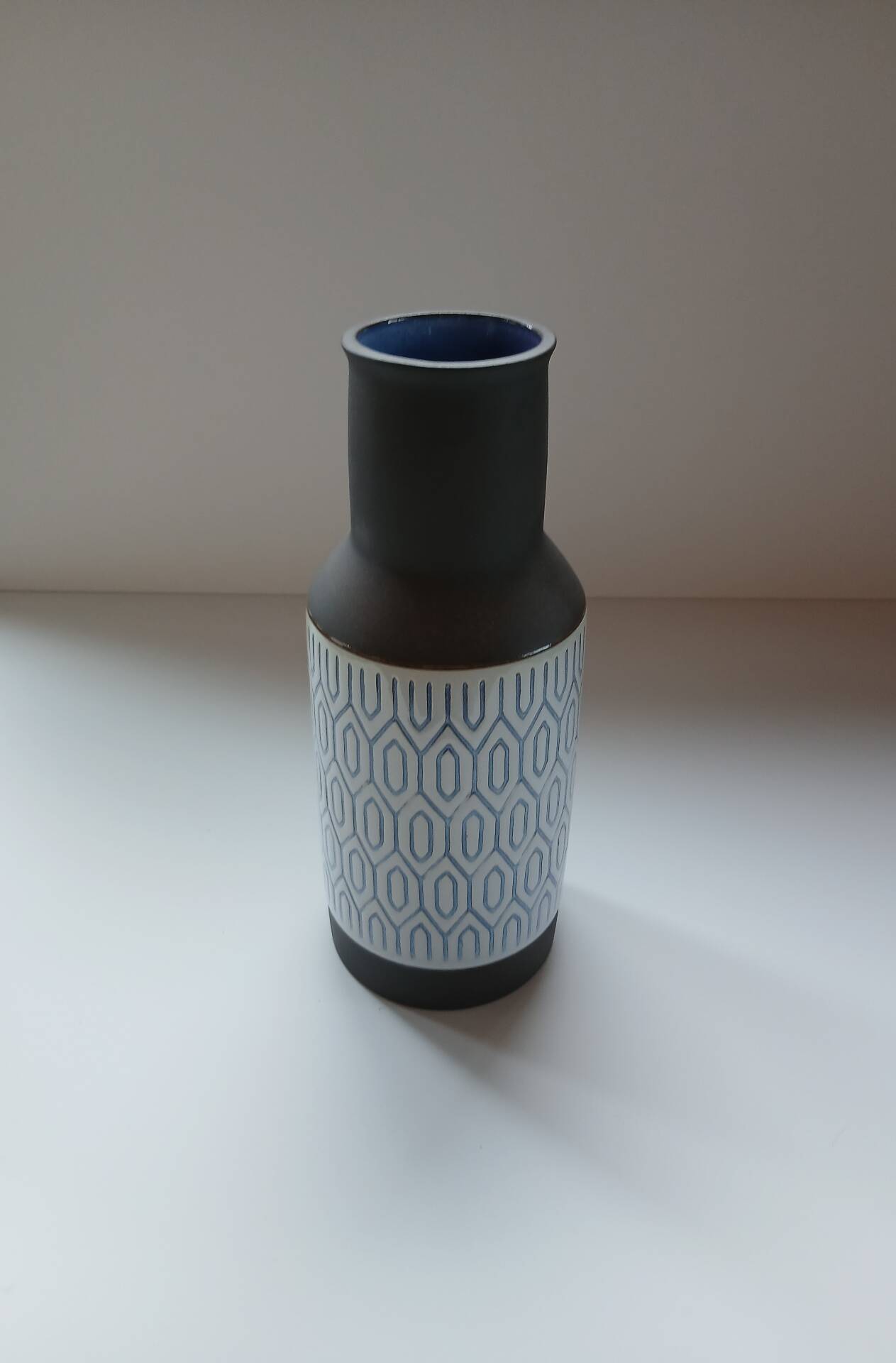 Vase Thule — Anni Jeppesen for Royal Copenhagen / Aluminia, Denmark,