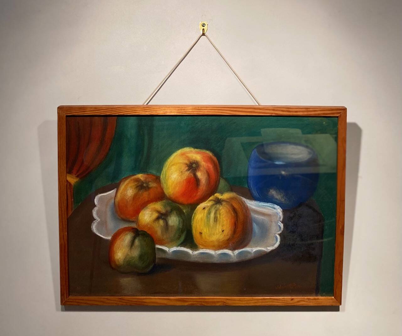 Still life with fruit signed J de Sereys and dated 1974