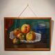 Still life with fruit signed J de Sereys and dated 1974