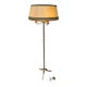 Tripod floor lamp in gold metal