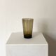 Smoked glass vase from the 70s