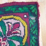 Tapis en laine roumain fait à la main, 247X177 cm