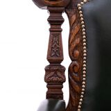 Antique armchair from the late 19th century, France. After renovation.