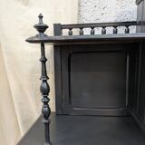 Black antique shelf