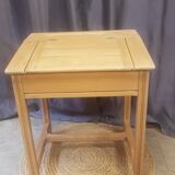 80s beech school desk