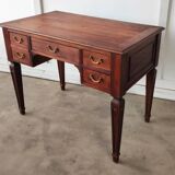 Old administration desk / Louis Philippe style / 4 drawers
