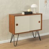 50s Dresser with Sliding Doors