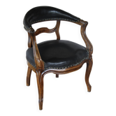 19th-century notary office armchair