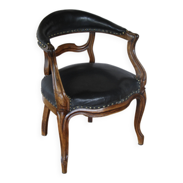 19th-century notary office armchair