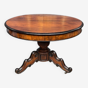 Napoleon III style table. Rosewood.