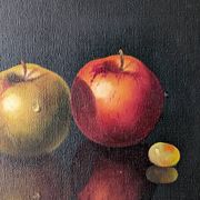 Still life oil on canvas contemporary painting country decoration