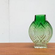 Vintage Finnish glass vase by Kaj Blomqvist for Kumela