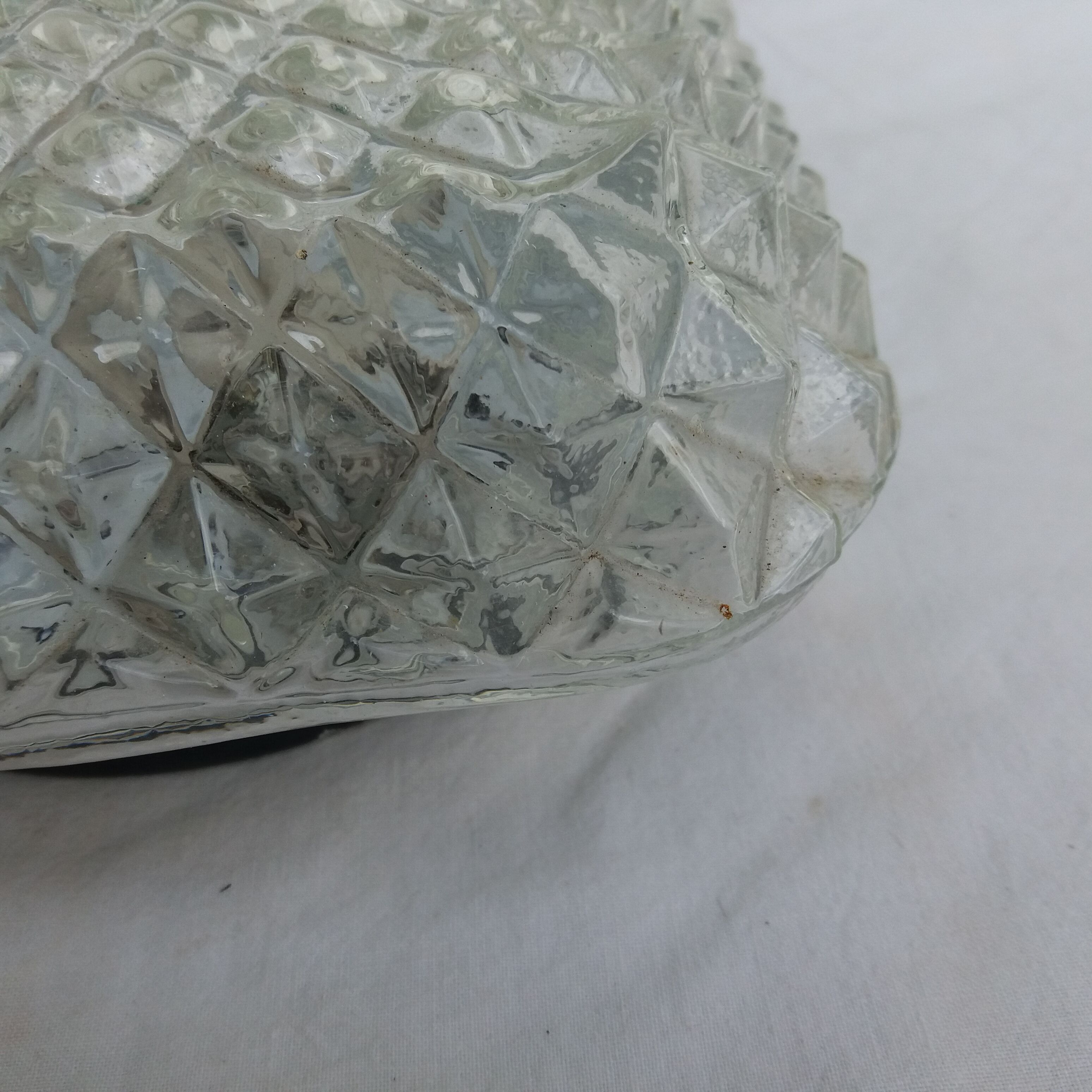 Ceiling glass square vintage