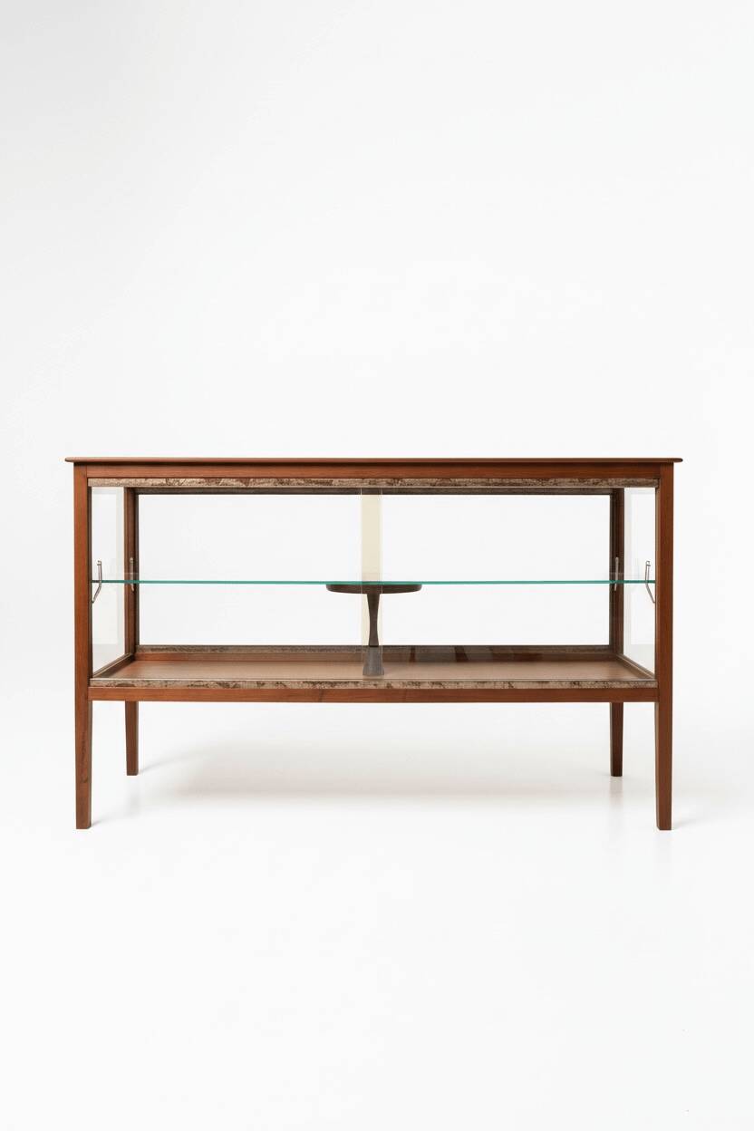 Old shop display cabinet