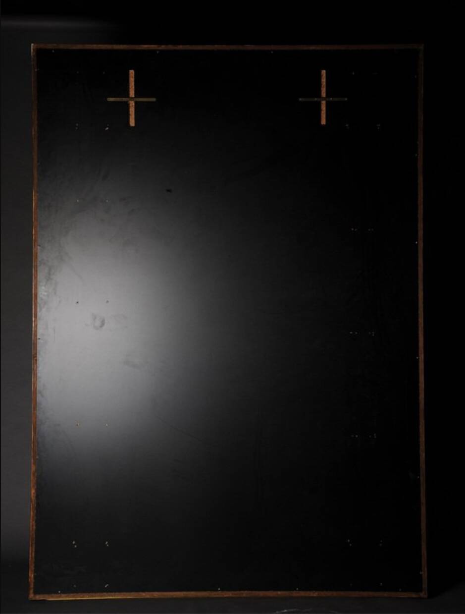 Monumental classic italian mirror, 1970