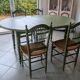 wooden table brand "Un Jardin en Plus", model Giverny