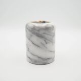 Marble candleholder set, Danish design, 1970s, production: Denmark