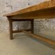 Table de ferme ancienne 3,20 m orme et chêne
