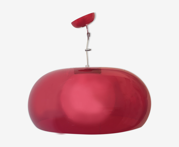 Suspension balun, rouge transparent