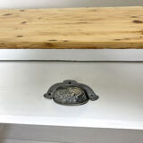 Vintage white buffet 50's