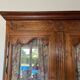 Antique Louis XV wardrobe in solid wood