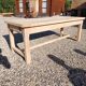Old solid oak farmhouse table