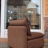 Modular corner sofa from the 70s space age easy chairs