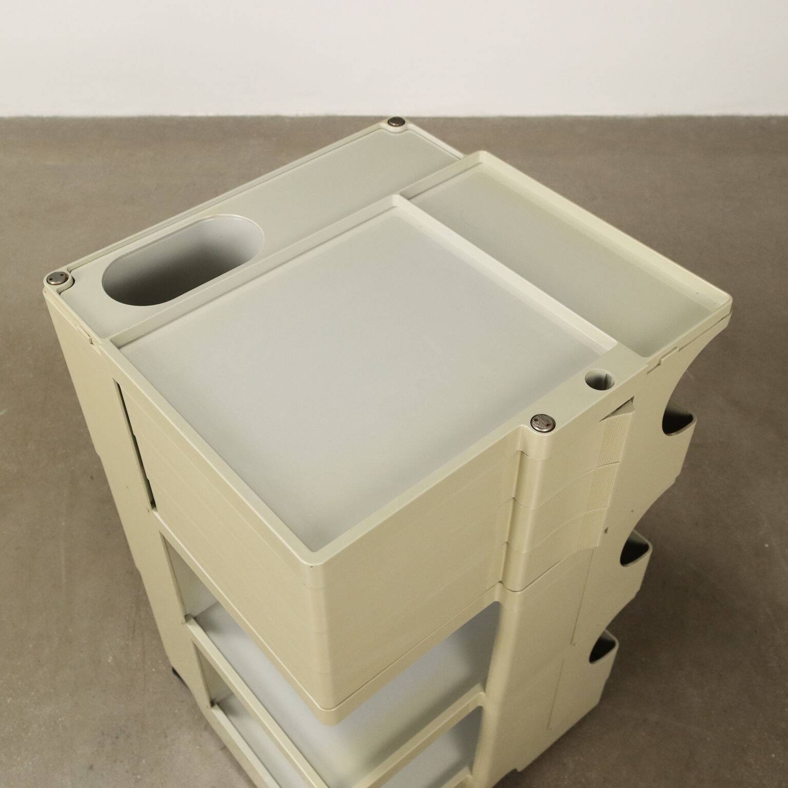 Bieffeplast Boby trolley by Joe Colombo, plastic, 1970s original