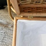 Vintage wicker chest