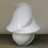 Lampe de table Mushroom en verre de Murano par Manifattura di Murano, années 70