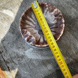 Empty Ashtray Pocket in Ceramic Marble Effect D 14 cm