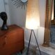 Lamp vintage of 50 years in resin