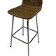 Set of 4 vintage bar stools Dirk van Sliedregt Rohe Noordwolde 1960's