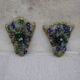 Paire d'appliques en verre de Murano
