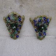 Pair of Murano glass sconces
