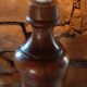 Pied de lampe en bois