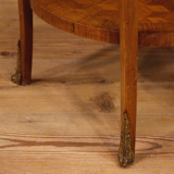 French side table in mahogany