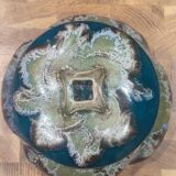 Denbac Art Nouveau ceramic candy box