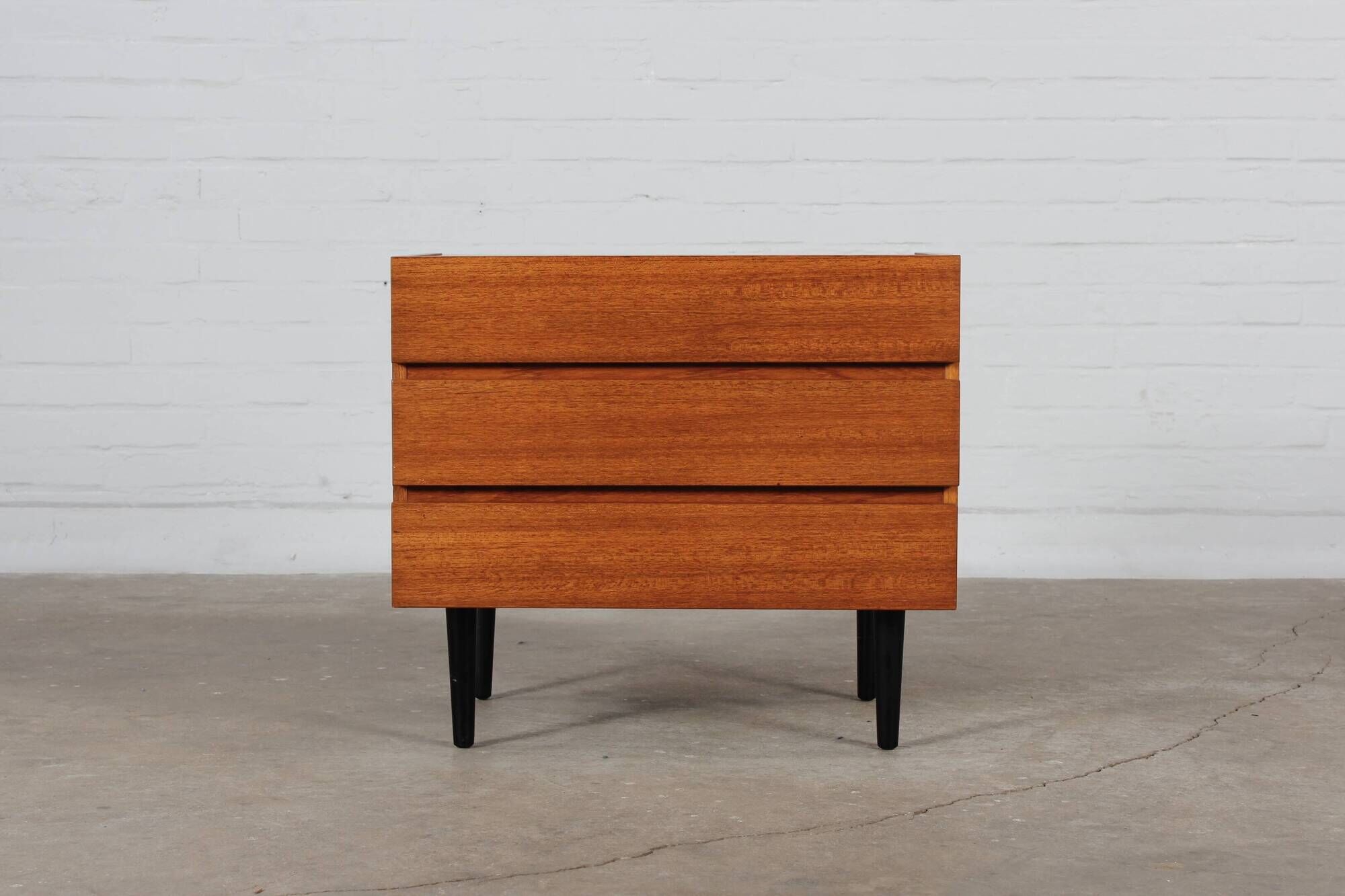 Vintage teak chest of drawers 60s mid century