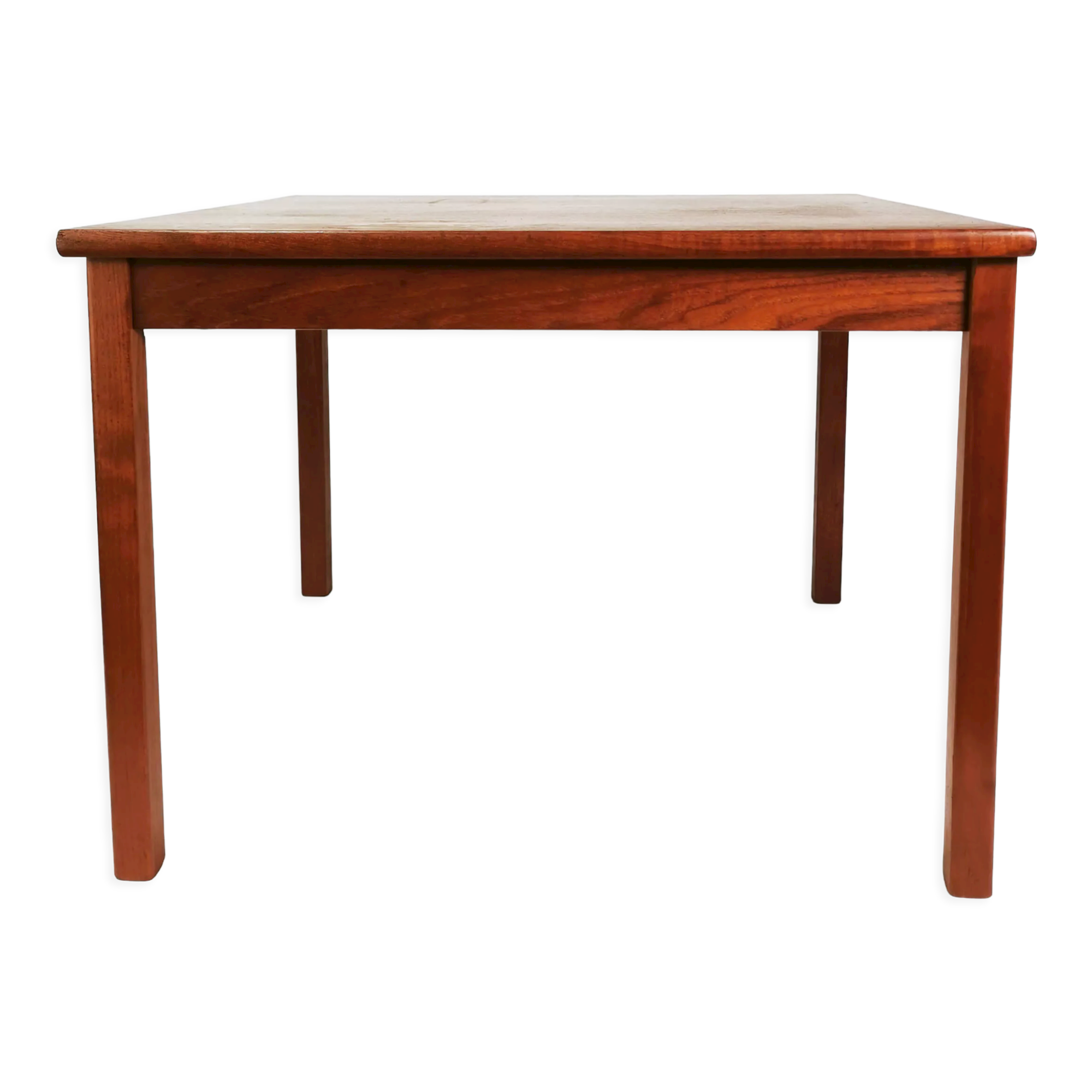 Table basse en teck, Danemark, années 1970