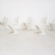 Set of 5 Kangaroo Z- dining chairs by Ernst Moeckl for Horn Collection Baydur, Germany 1968