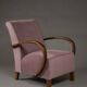 Fauteuil Club Art Déco, entièrement restauré, Pologne, années 1930
