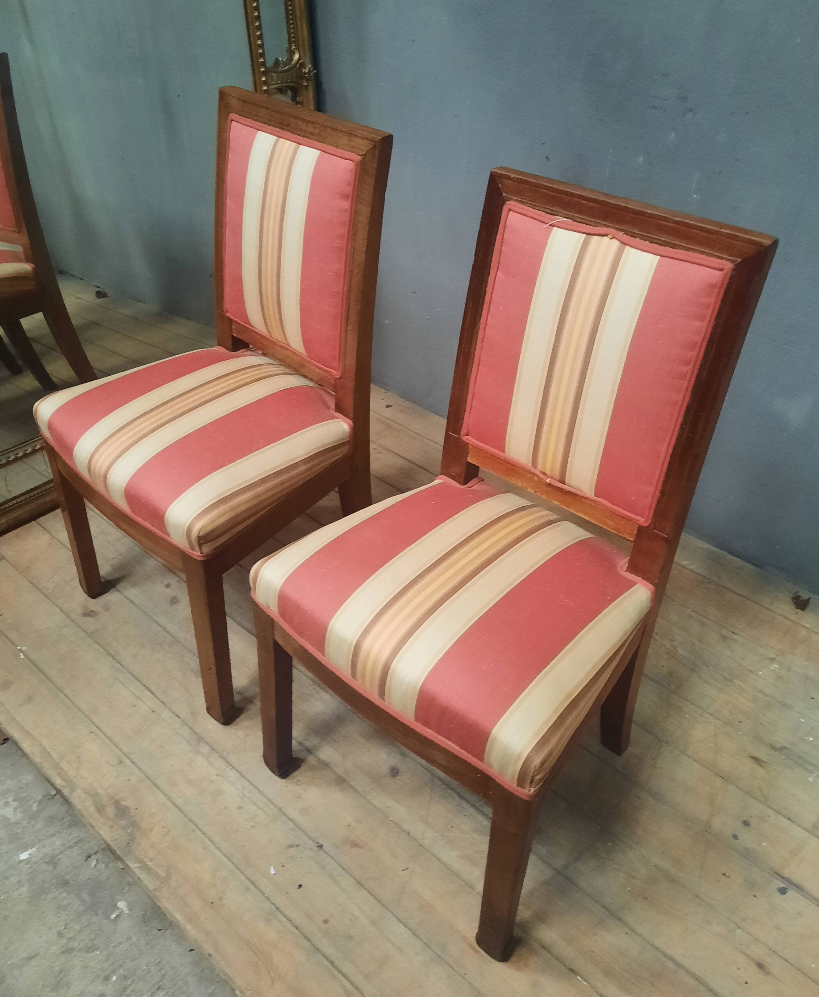 Pair of empire chairs