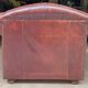 Authentic Vintage Chesterfield Armchair in Burgundy Leather