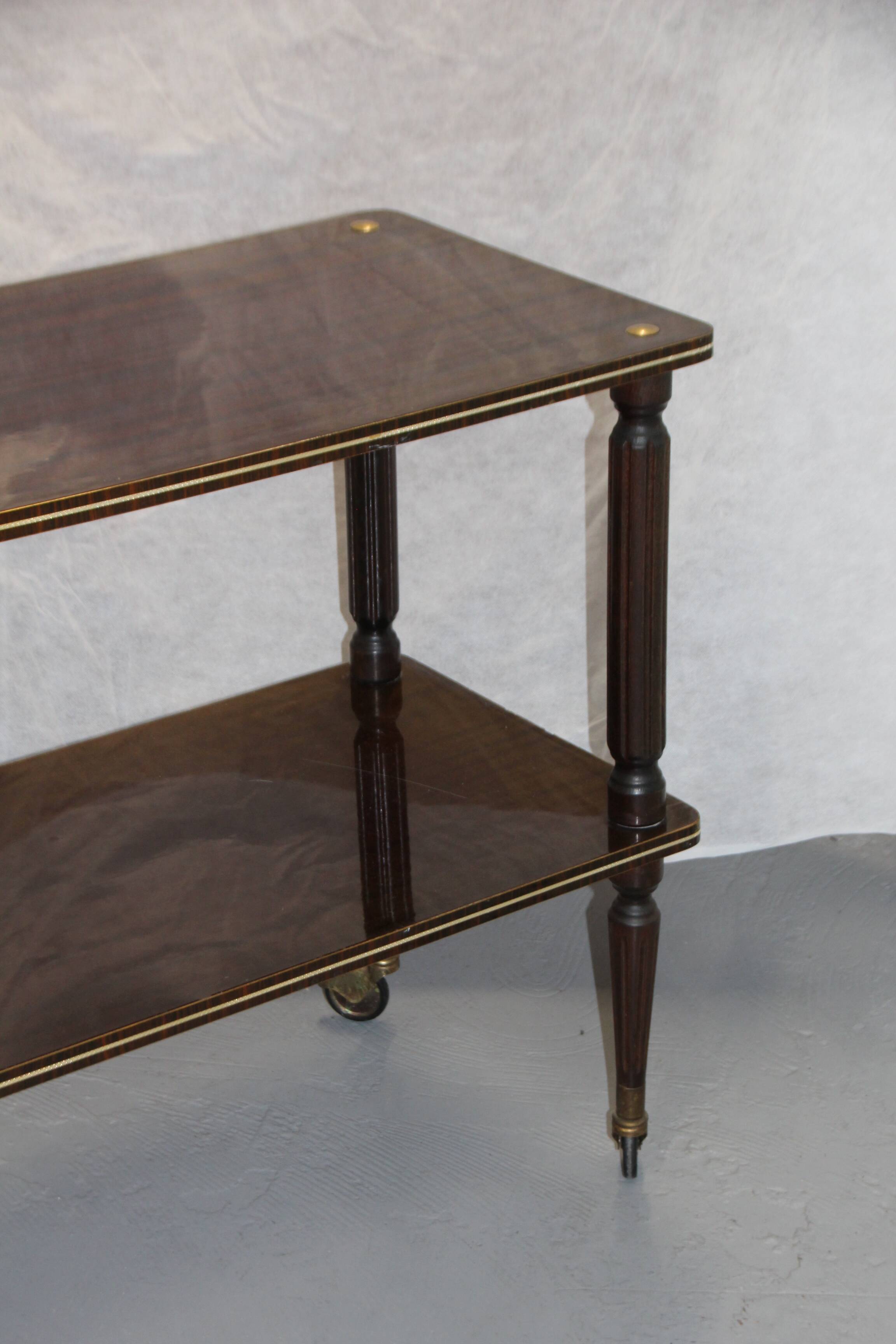 Trolley on wheels Coffee table