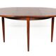 Landscape table by Niels Otto Moller rosewood on plywood